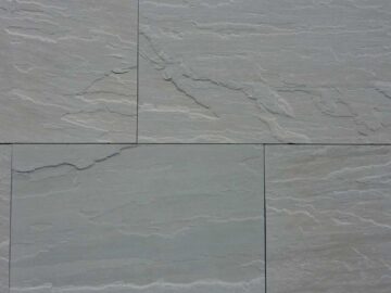 Bodenplatten Indian Grey geglättet