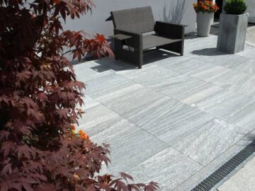 Bodenplatten Veining Stone Grey