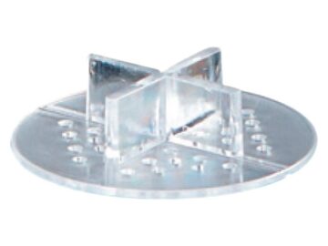 Fugenkreuze (Distanzhalter) mit Teller - Transparent